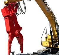 Cizalla de coche Excavadora desmanteladora de automóviles