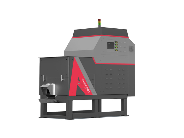 Prensa briquetadora de metales de salida única