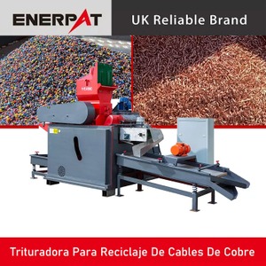 Trituradora Para Reciclaje De Cables De Cobre