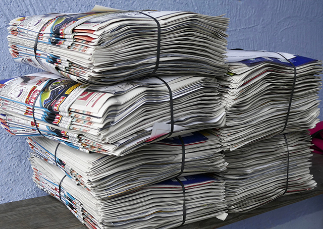 Residuos de papel