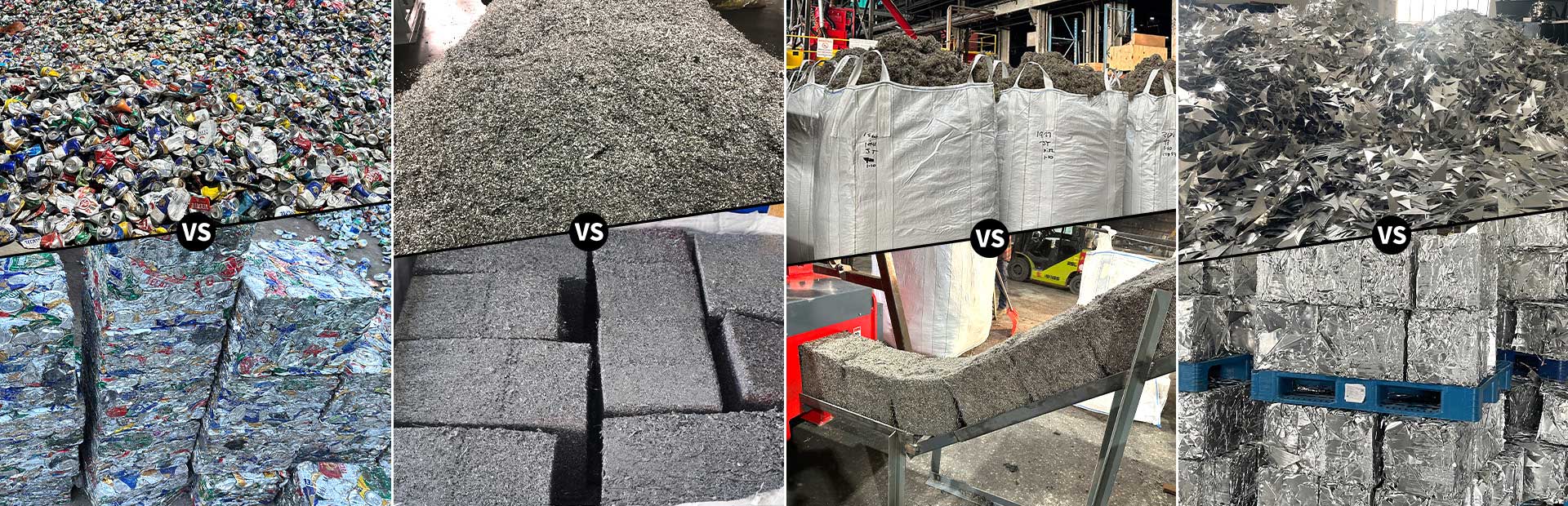 Tipos de materiales de desecho