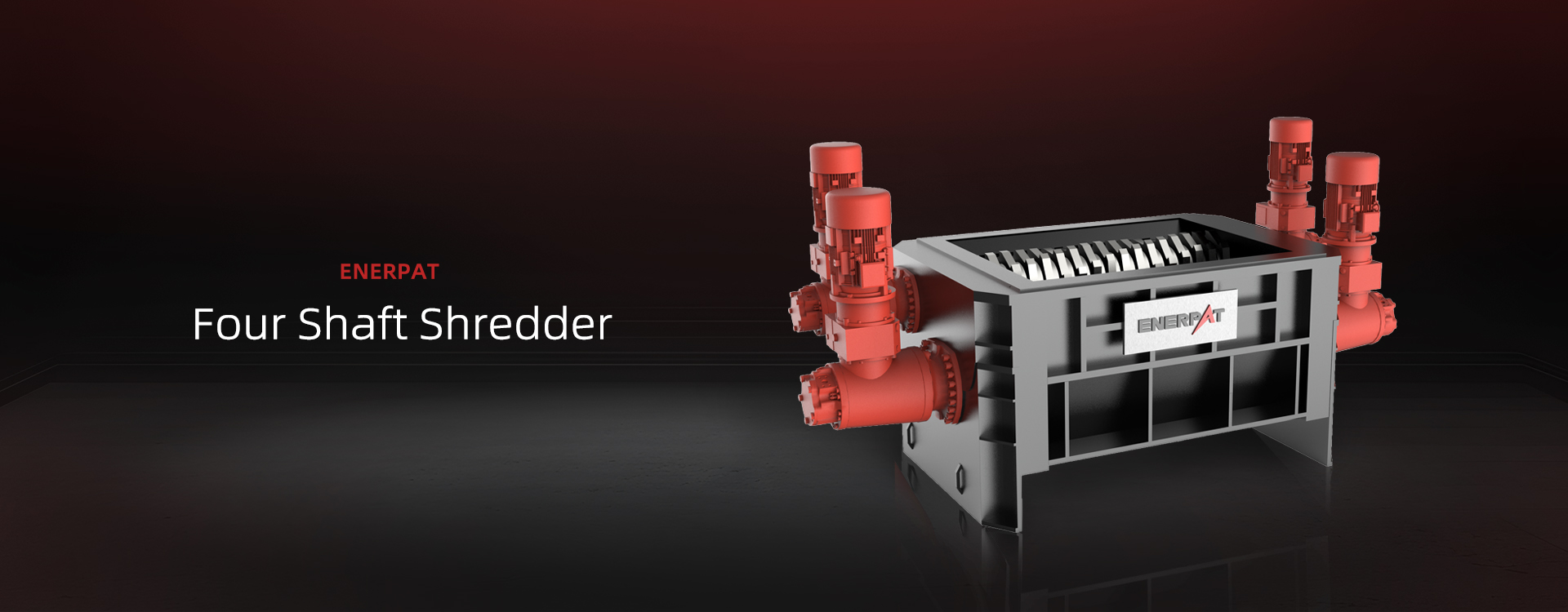 Trituradora de cuatro ejes para bater&iacute;as de iones de litio