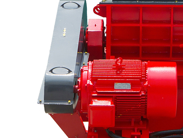 Motor Siemens y transmisi&oacute;n por correa