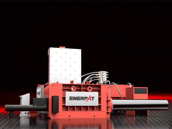 Empresa griega de reciclaje de metales se actualiza con la empacadora de chatarra de acero con tapa AMB-L2520-315T para una producción de alta eficiencia