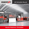 Trituradora de residuos de colchones 