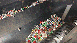 Empuje de materiales
