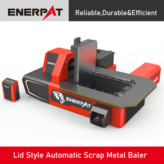 Empacadora automática de chatarra estilo tapa 