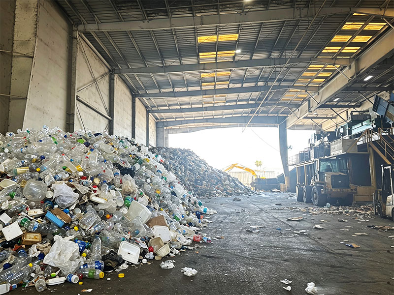 reciclaje de pl&aacute;stico mixto