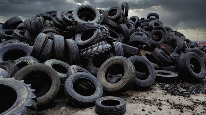 Reciclaje de neum&aacute;ticos