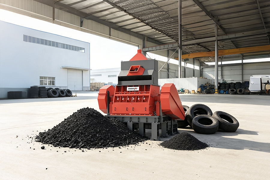 Máquina granuladora de neumáticos ENERPAT