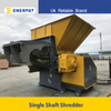 Economic Single Shaft Shredder for Plastic Block