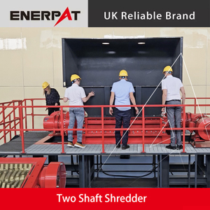 Trituradora de chatarra de doble eje ENERPAT MSB-E1500