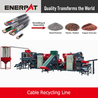 Máquina granuladora de cables revestidos de metal