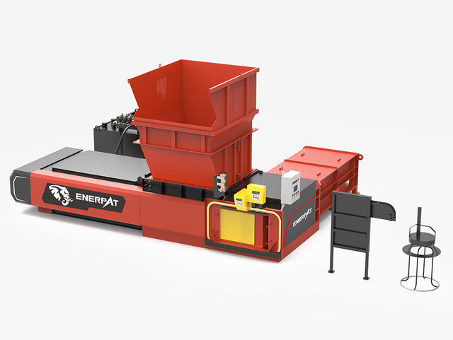 Empacadora de dos arietes