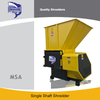 High Speed Scrap Pe Film Single Shaft Shredder 